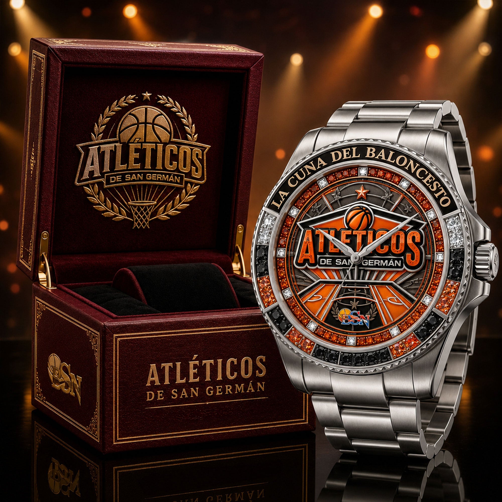 ASG Premium Stainless Steel Watch TNSM
