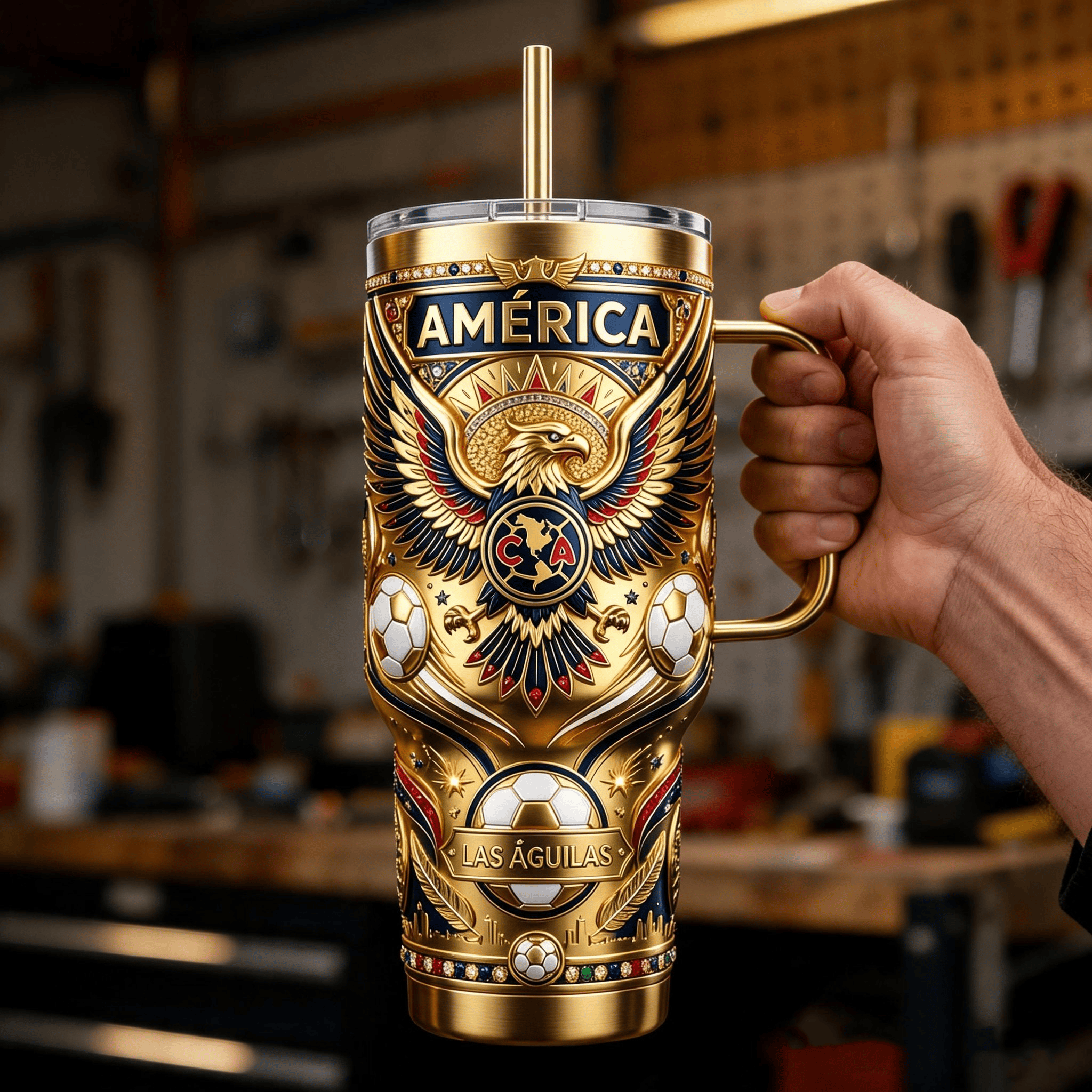 AME 40oz Tumbler With Handle PDL