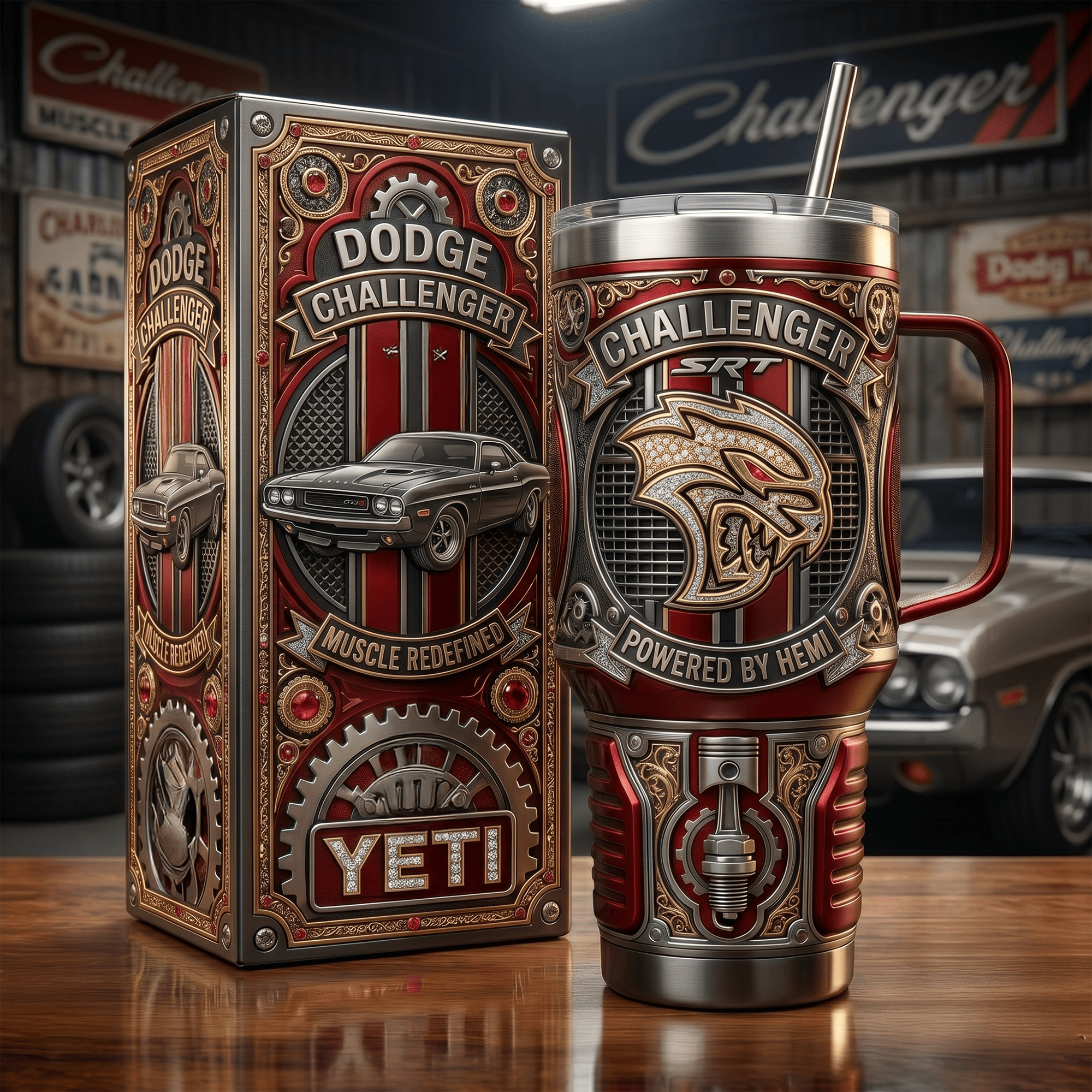 DGCG 40oz Tumbler With Handle LNTH