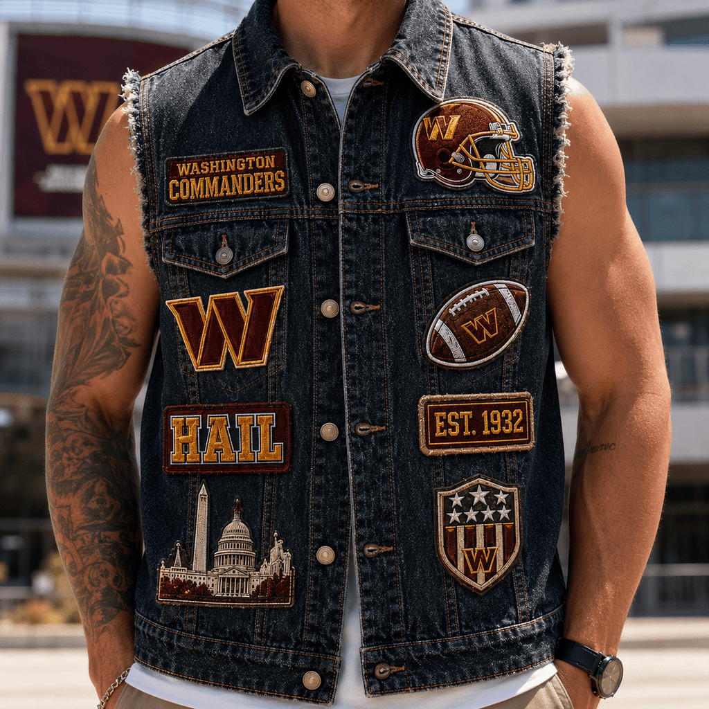 WCD PREMIUM DENIM VEST LNTH
