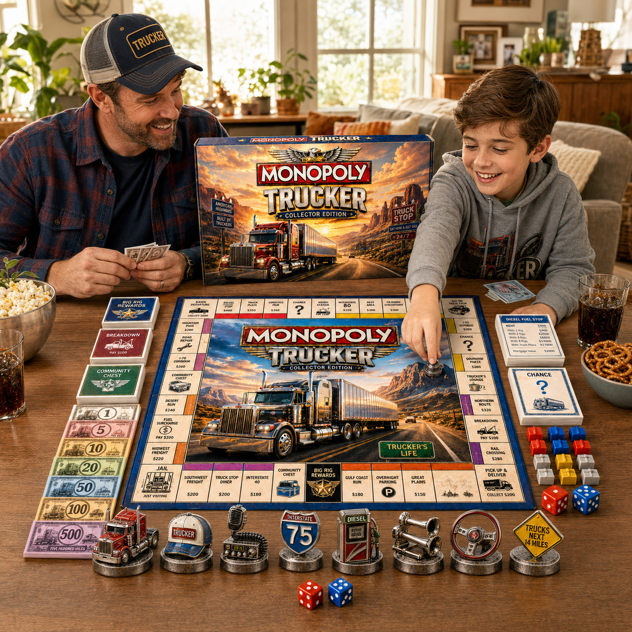 Premium TRUCK Board Game TMH
