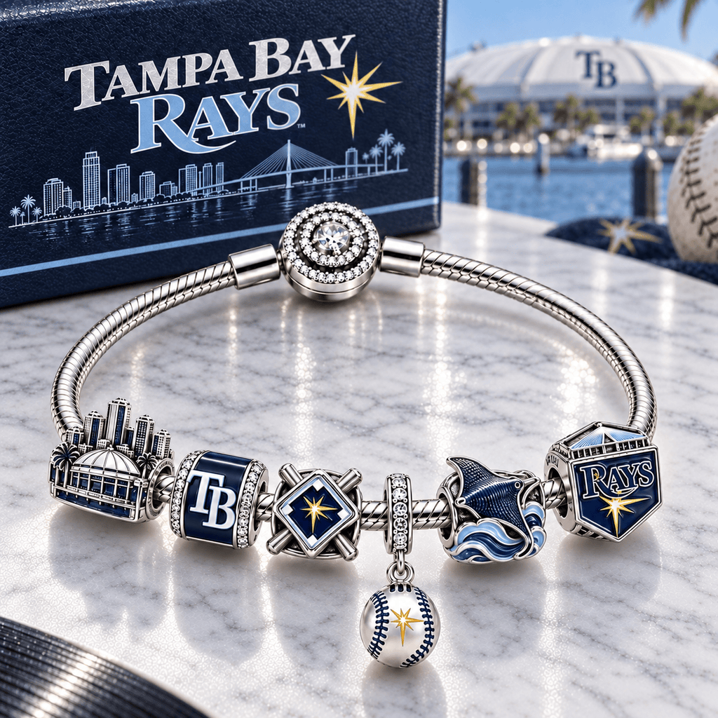 TPBR Silver Charm Bracelet Set PTT