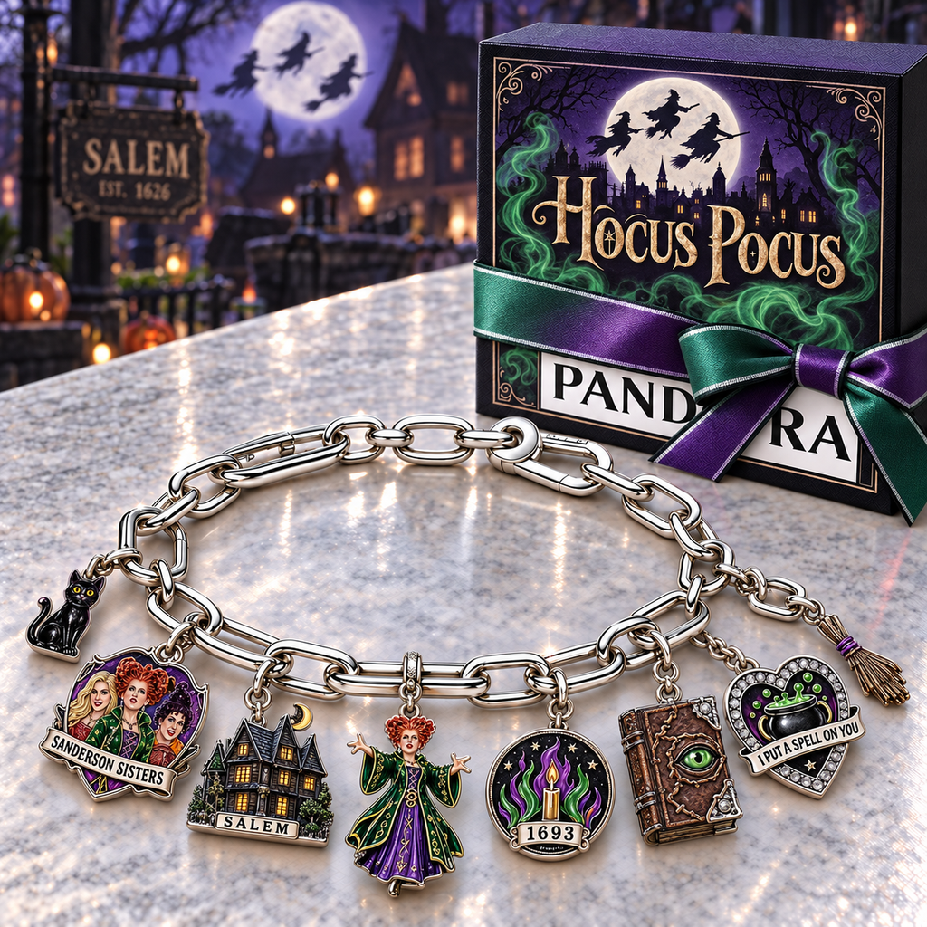 HCPC Silver Charm Bracelet Set NTVA