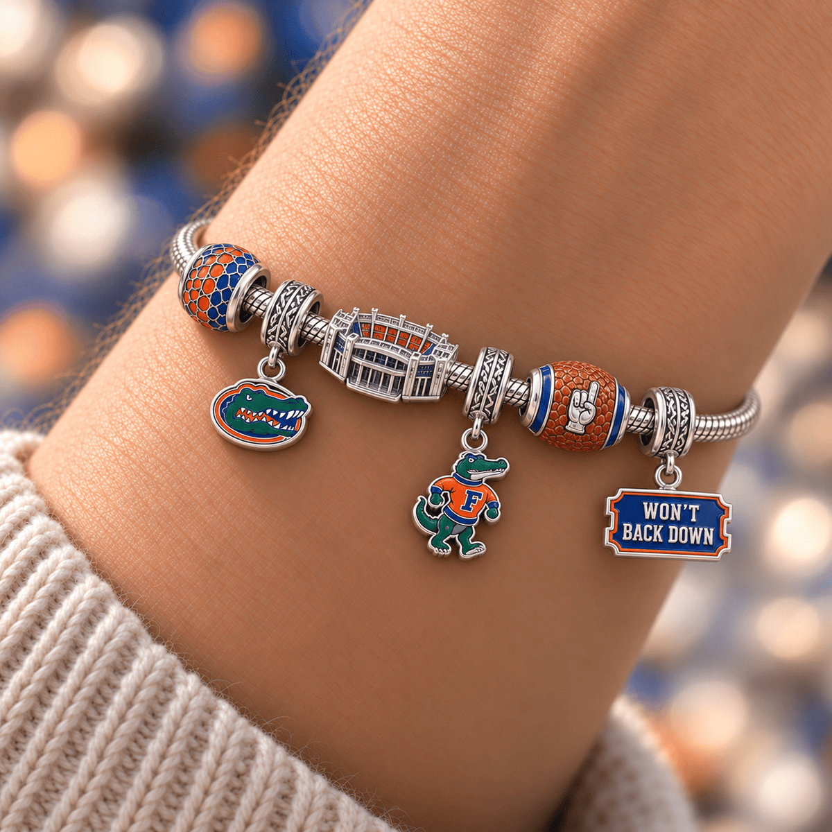 FGT Silver Charm Bracelet Set HQH