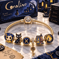 CRLN Gold Charm Bracelet Set PTT