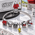 SNPY Silver Charm Bracelet Set PTT