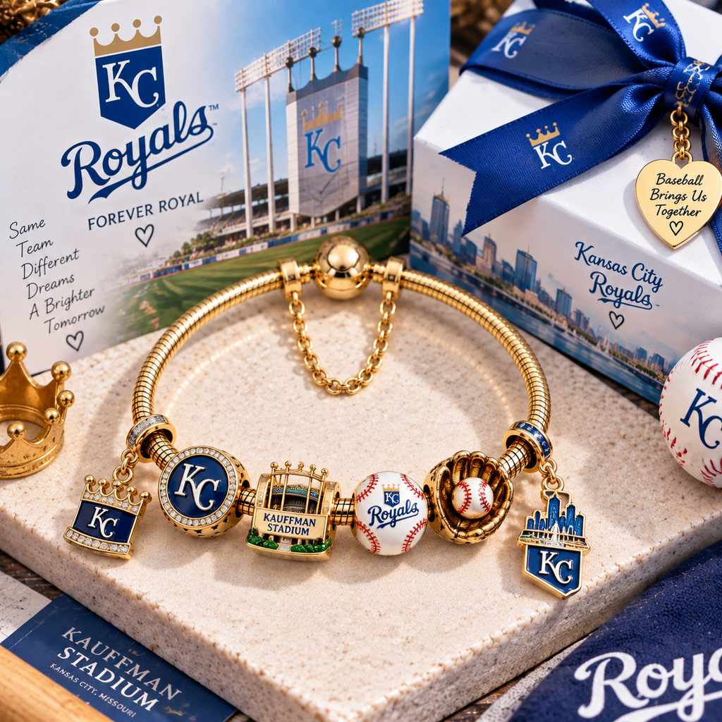 KCR Gold Charm Bracelet Set TTN