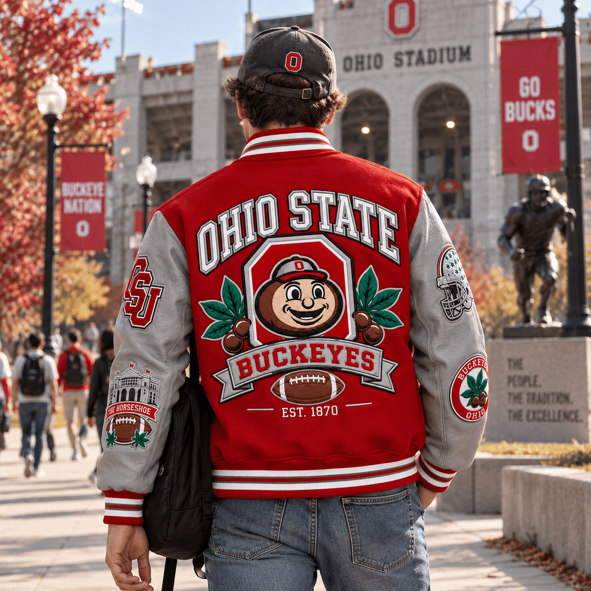 Premium OSB Baseball Jacket PVNA