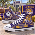 PREMIUM LSU HIGH-TOP SNEAKERS HQH