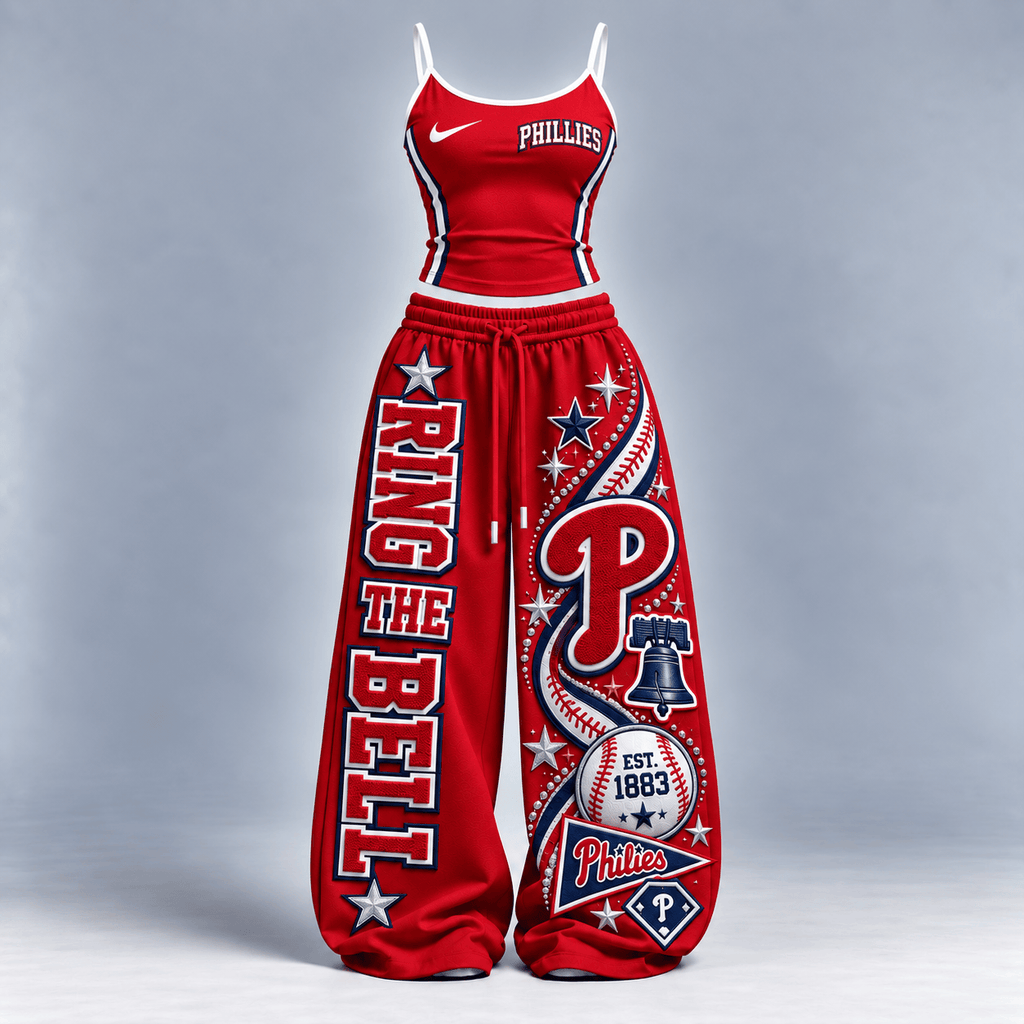 Premium PPP Sports-Inspired Cami & Wide-Leg Pants Set BMD