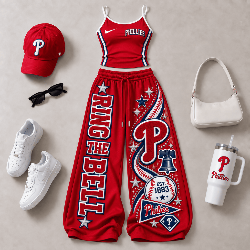 Premium PPP Sports-Inspired Cami & Wide-Leg Pants Set BMD