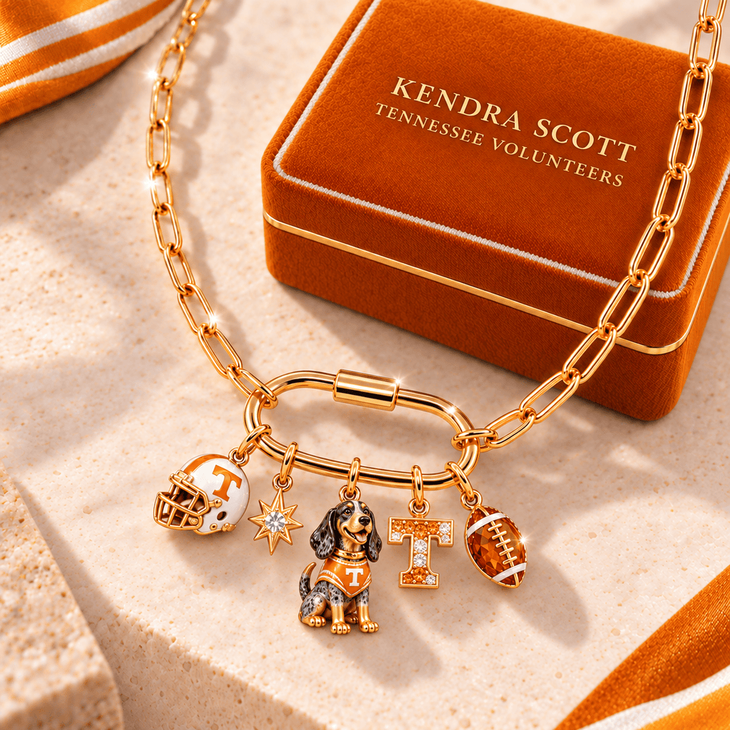 TVF Solid Gold Chain with Diamond Pendant TMH