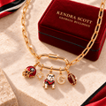 GGBD Solid Gold Chain with Diamond Pendant TMH