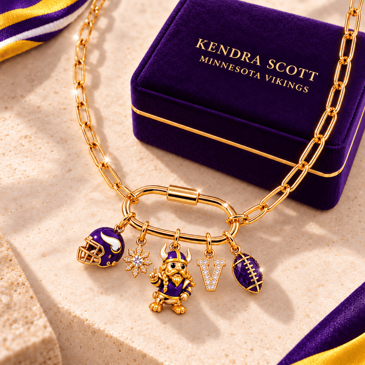 MNVK Solid Gold Chain with Diamond Pendant TMH